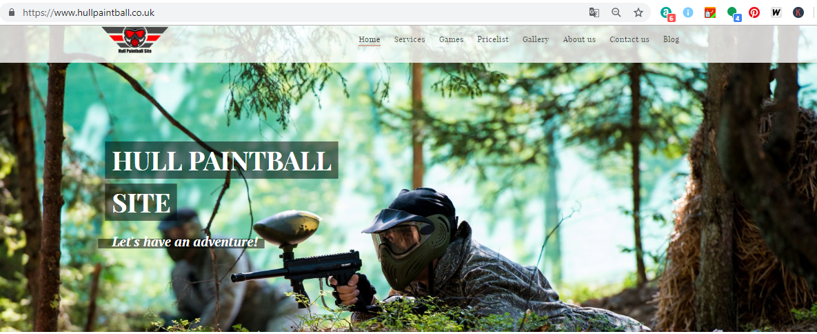 Hull paintball