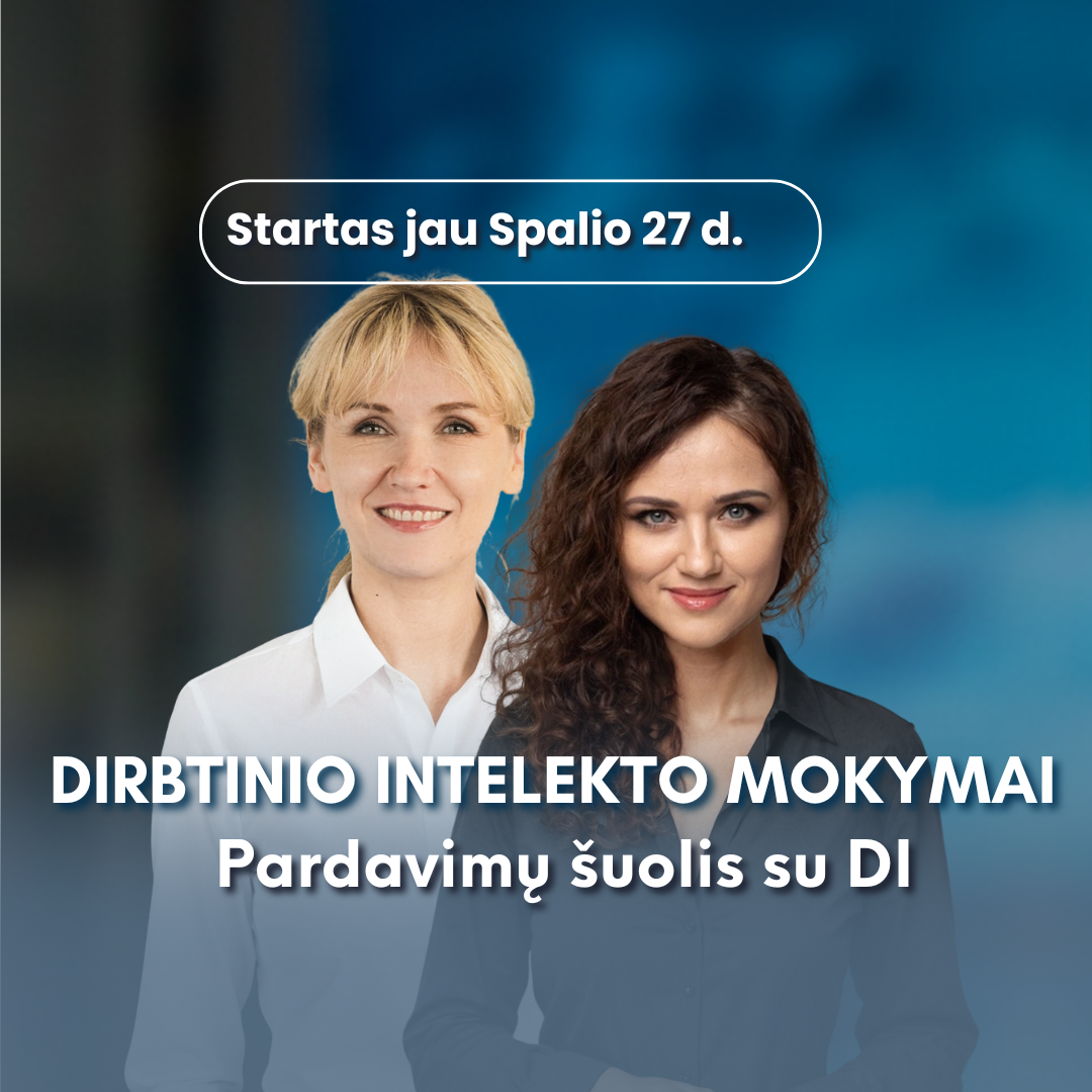 Pardavimų šuolis su Dirbtiniu Intelektu