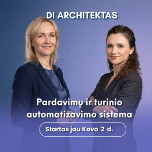 DIRBTINIO INTELEKTO MOKYMAI: DI ARCHITEKTAS nuo Kovo 2 d.